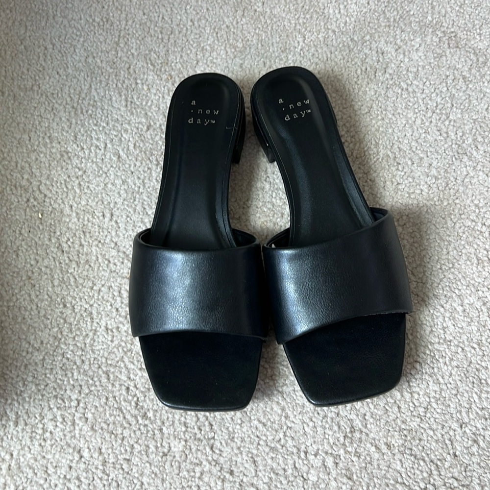 A New Day Women's Black Loafers